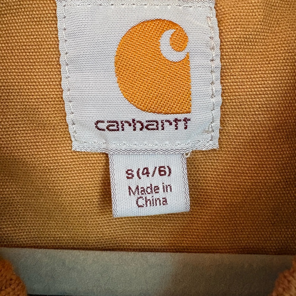 Carhartt Tan Bomber Jacket - Picture 3 of 4